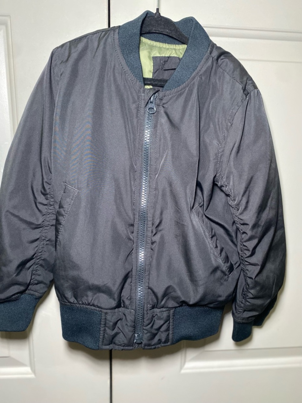 GAP Kids Black Bomber Jacket